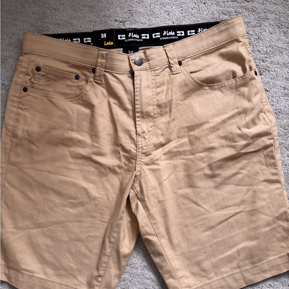 NEW Lois Men's Tan Shorts